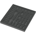 Wera 9822 Foam Insert 8000 C Zyklop 1/2-in. Ratchet Set 1, Empty, 344x30x392-mm.