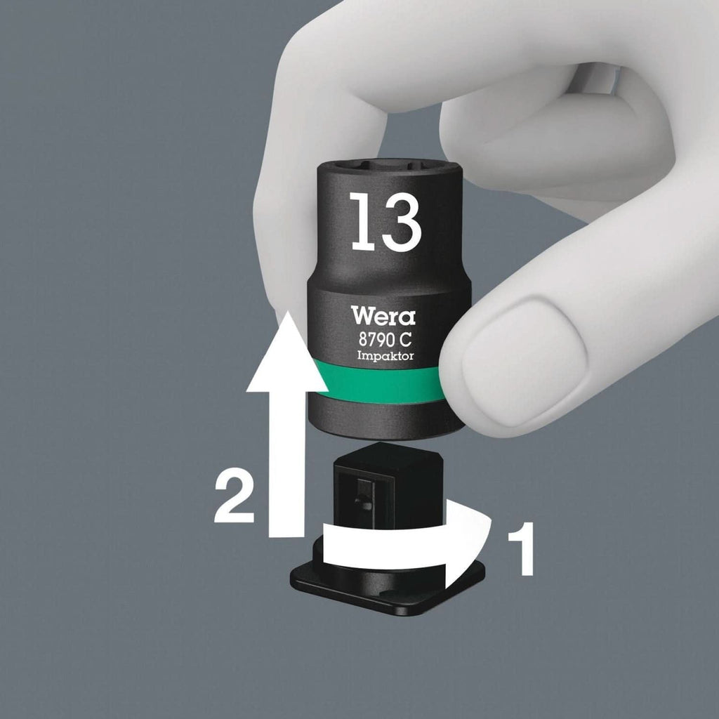 Wera Belt C Impaktor (Textile Belt), 9 Location, Unloaded, 71x210-mm.