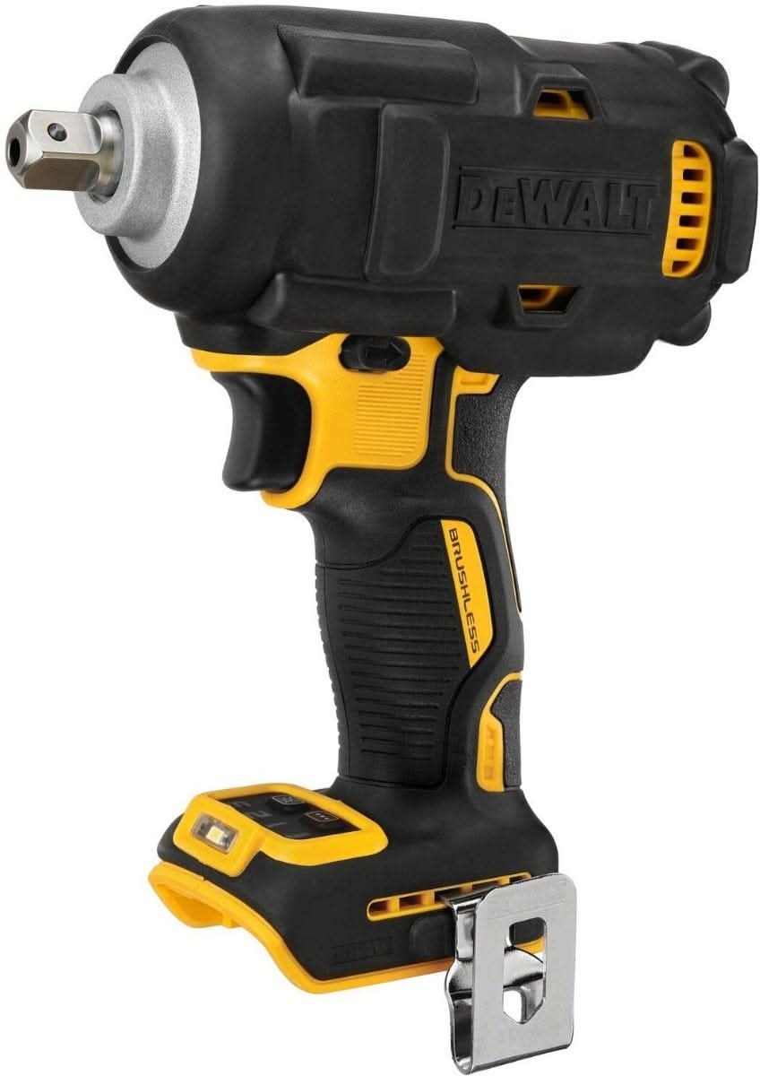 Dewalt DCF892B 20V MAX* XR 1/2-in Mid-Range Impact Wrench with Detent Pin Anvil (Tool Only)