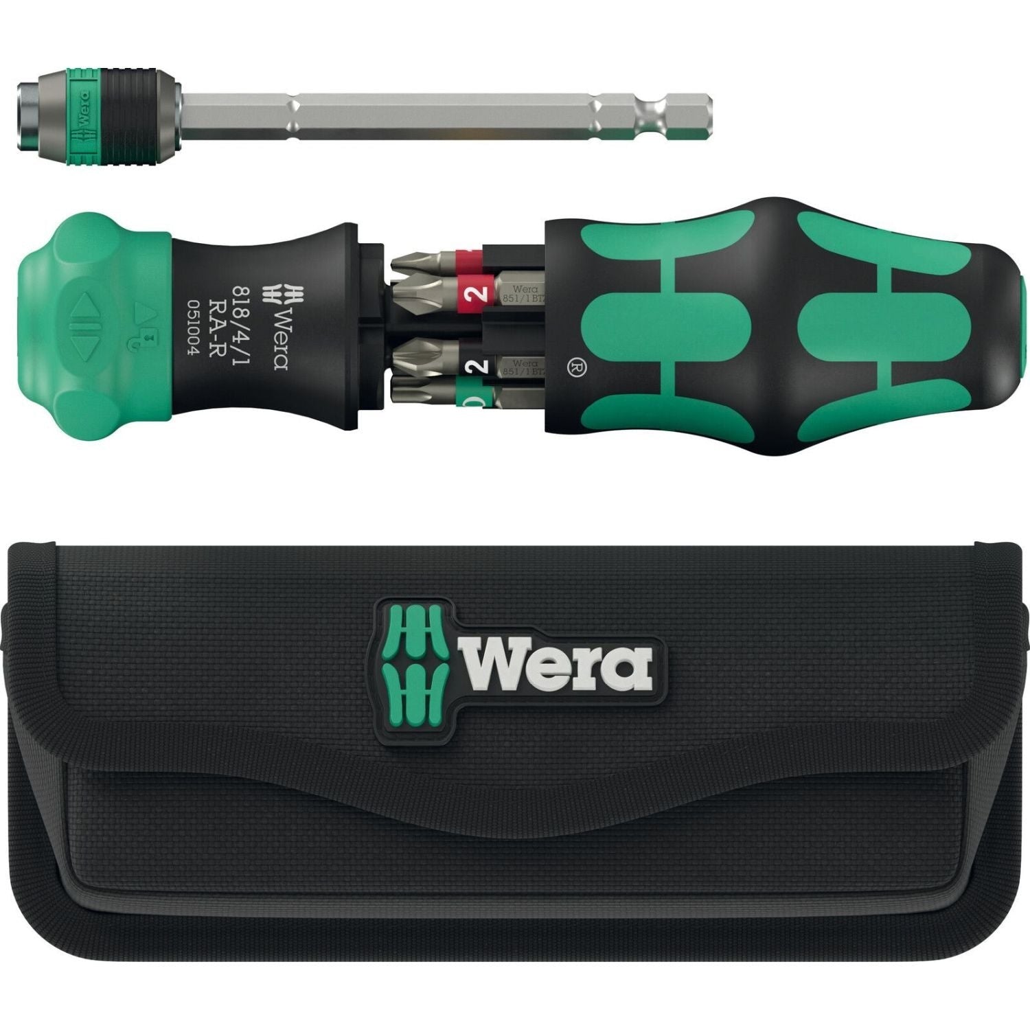 Wera Kraftform Kompakt 20 Ra-R With Pouch, 6-Pieces