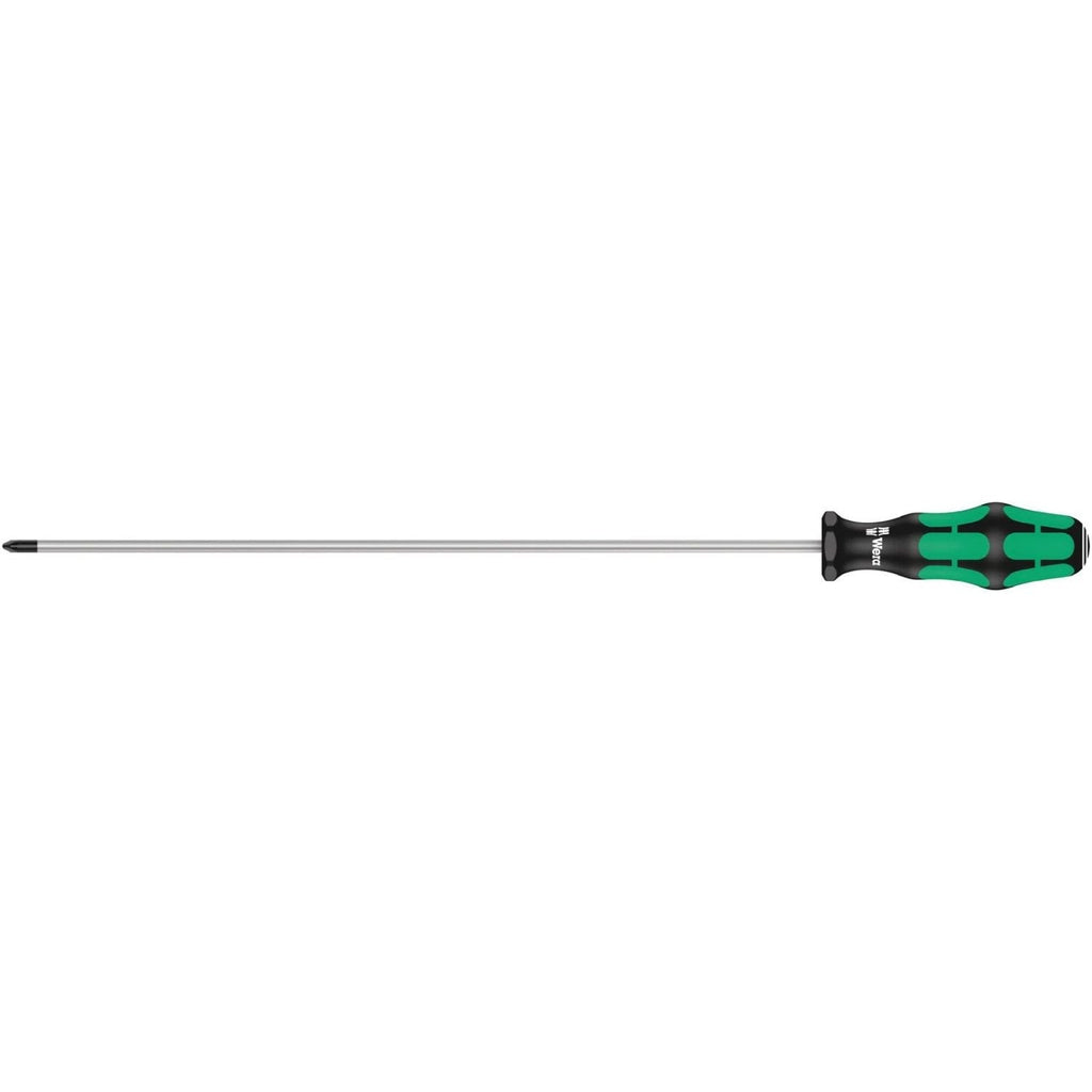 Wera 355 Pz Screwdriver For Pozidriv Screws, Pz 1x300-mm.