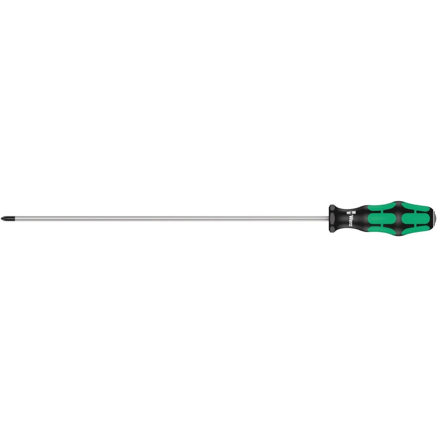 Wera 355 Pz Screwdriver For Pozidriv Screws, Pz 1x300-mm.