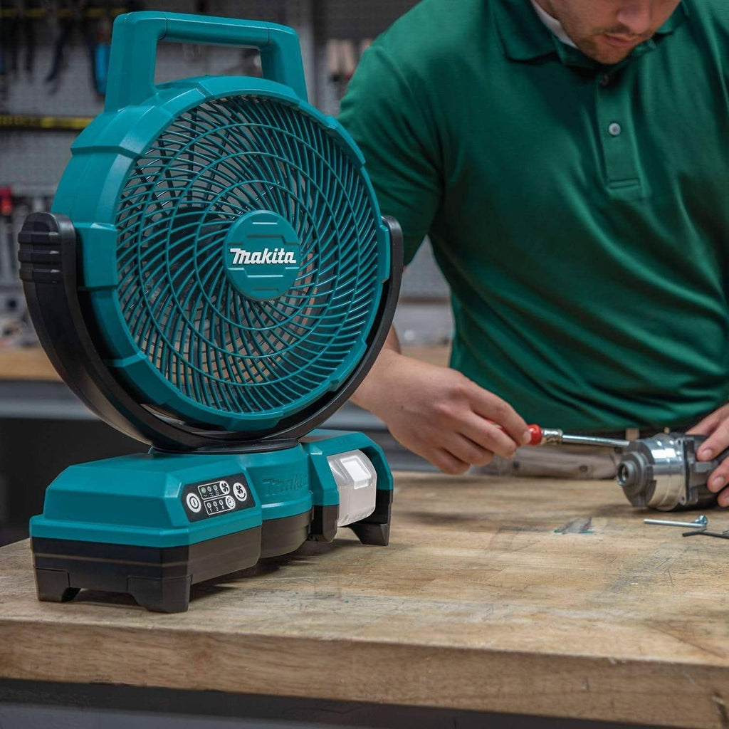Makita DCF203Z 18V LXT Cordless/Corded 9-1/4-in. Fan, Tool Only (PROMO)