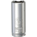 DEWALT 3/8-in. Drive 1/2-in. 6-Point Deep Socket, SAE Standard (DWMT88987OSP)