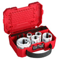 Milwaukee 49-22-4095 HOLE DOZER Electricians Hole Saw Kit, 10-Piece Set