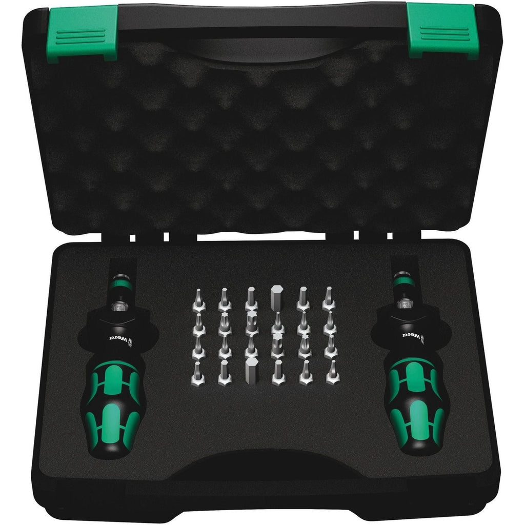 Wera 7440/41 Kraftform Torque Screwdriver Set 0.3-3.0 Nm, 26-Pieces