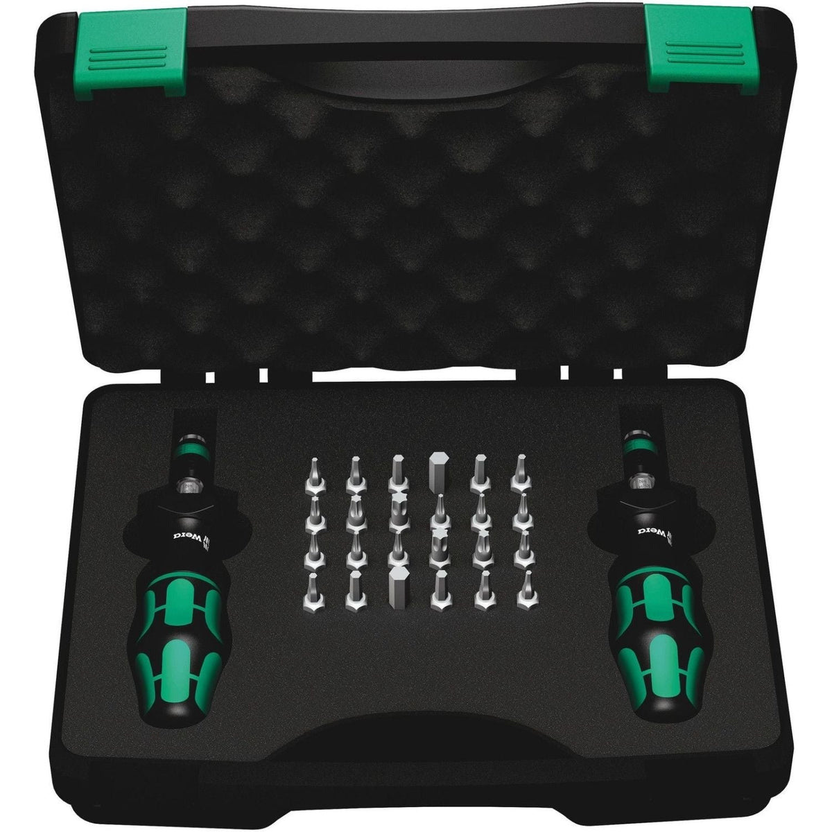 Wera 7440/41 Kraftform Torque Screwdriver Set 0.3-3.0 Nm, 26-Pieces