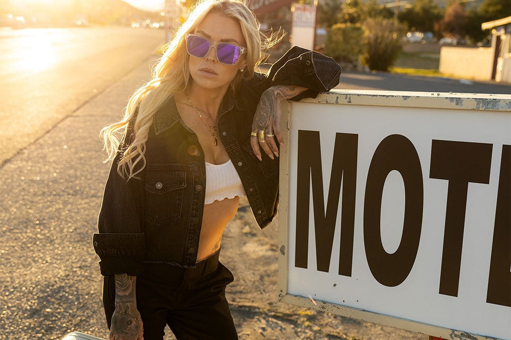 Heat Wave Marylin Vapor Frost Sunglasses