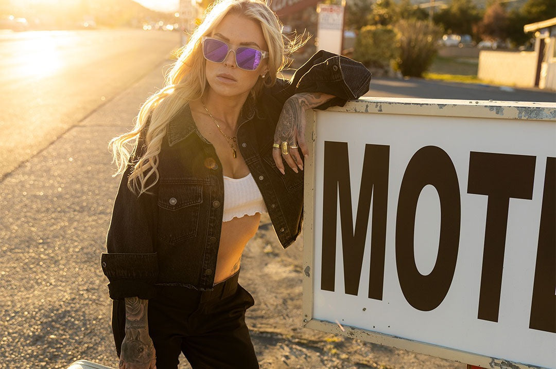Heat Wave Marylin Vapor Frost Sunglasses