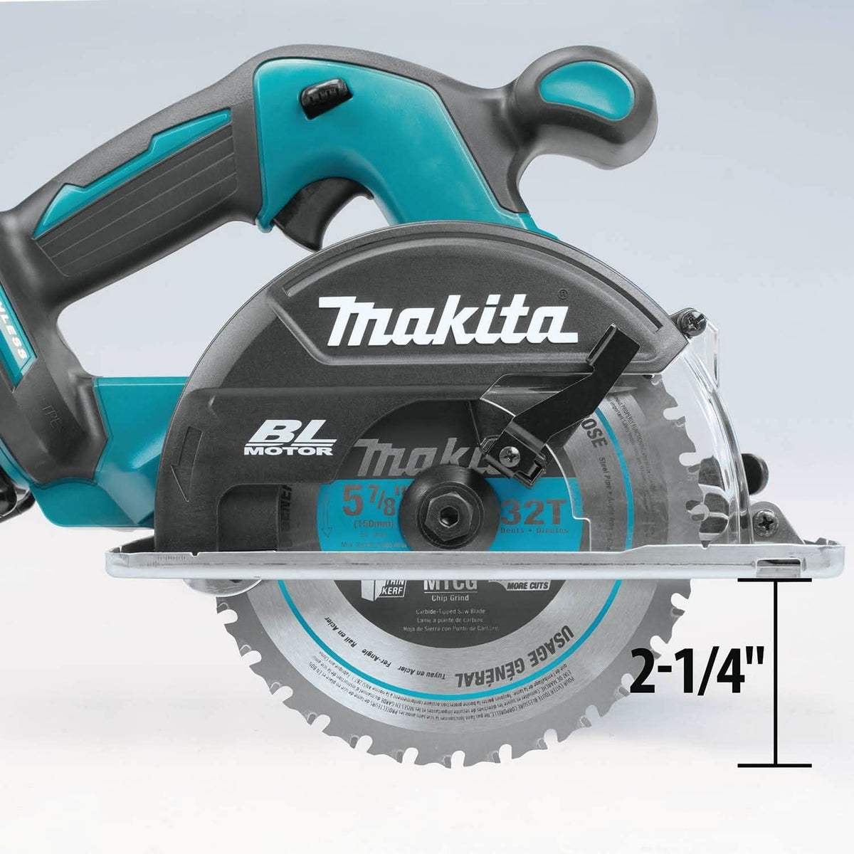 Makita XSC02Z 18V LXT Lithium-Ion Brushless Cordless 5-7/8" Metal Cutting Saw, Tool Only