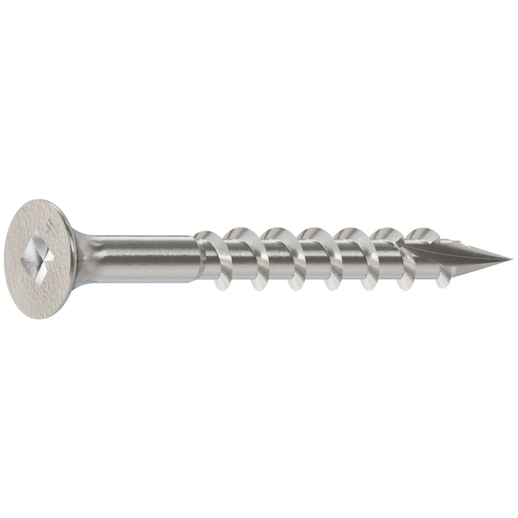 Simpson Strong-Tie S08162DB1 Bugle-Head Wood Screw, Square Drive, #8 x 1-5/8-in. #2 Square, Type 305, 1-lb.