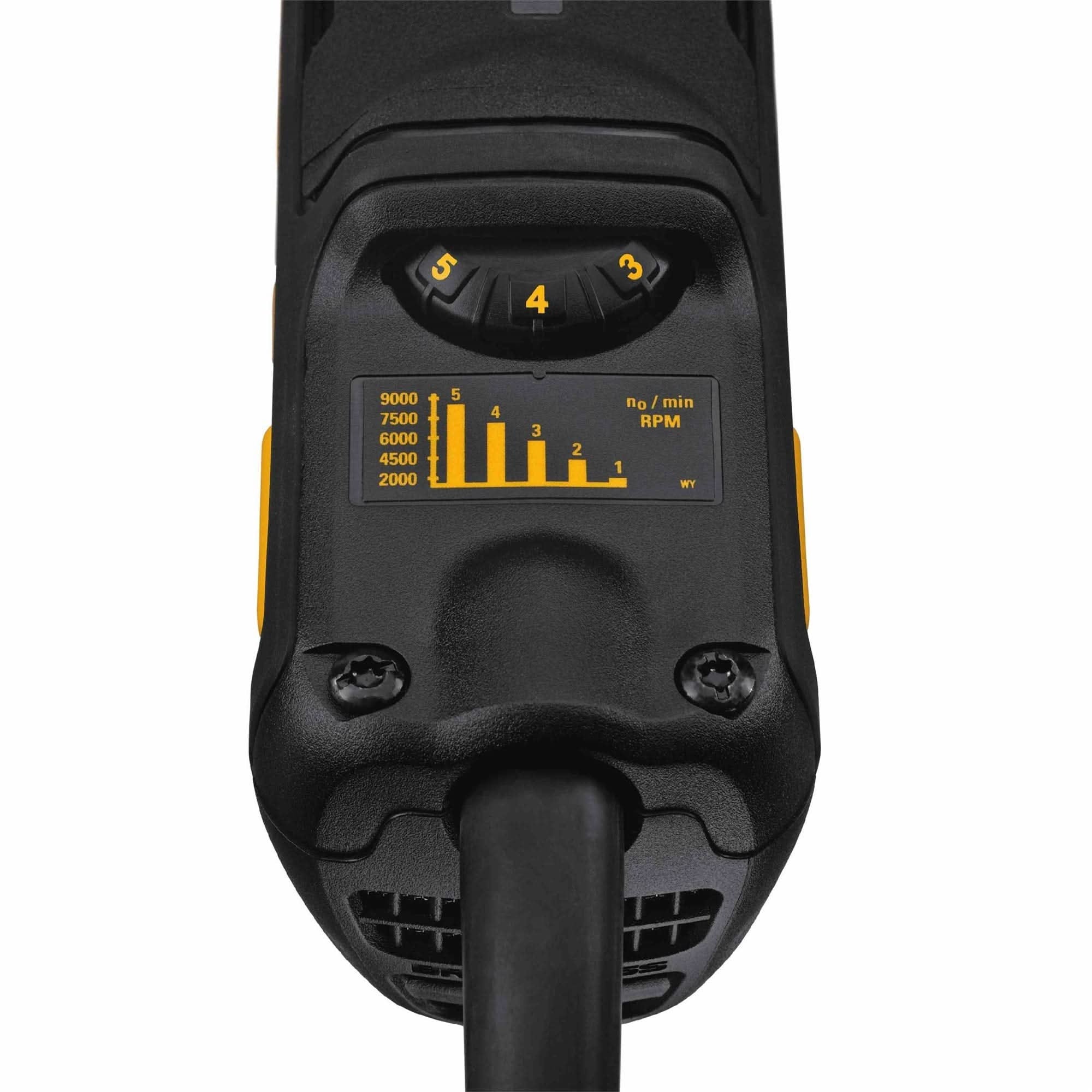 DeWalt DWE46253 Corded 5" Brushless Surfacing Grinder Kit With Kickback Brake