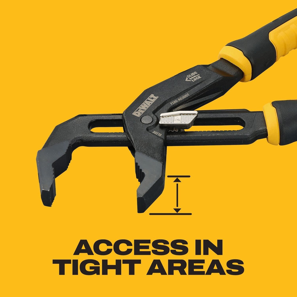 DeWALT DWHT82823 12-in. Slidelock V-Jaw Pliers