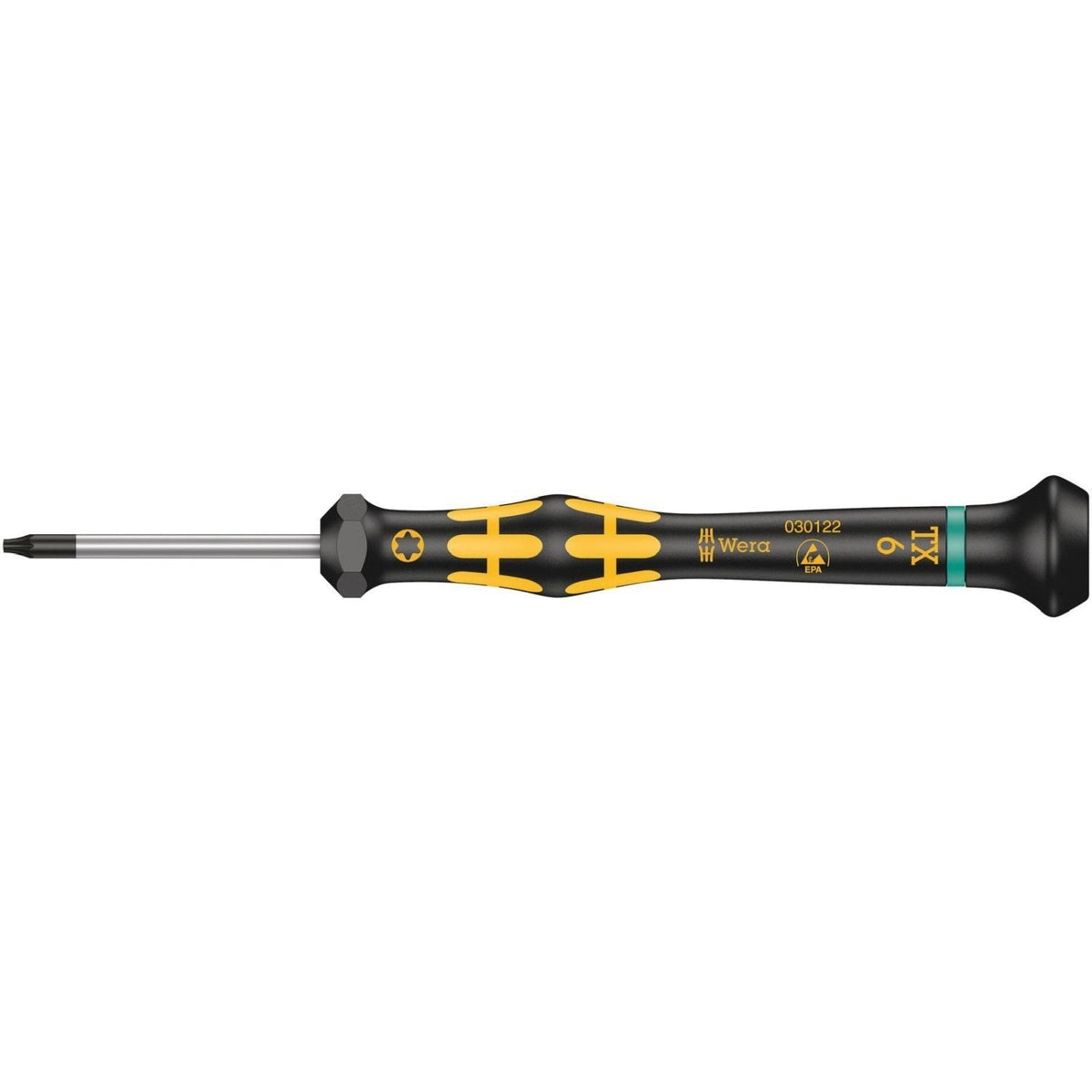 Wera 1567 Torx Esd Kraftform Micro Screwdriver For Torx Screws, Torx 3x40-mm.