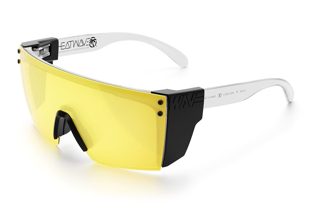 Heat Wave Lazer Face HI-VIS YELLOW Z87 Sunglasses