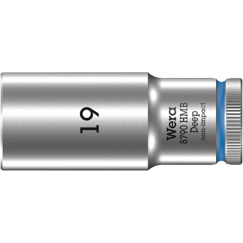 Wera 8790 Hmb Deep 3/8-in. Socket, 19x64-mm.