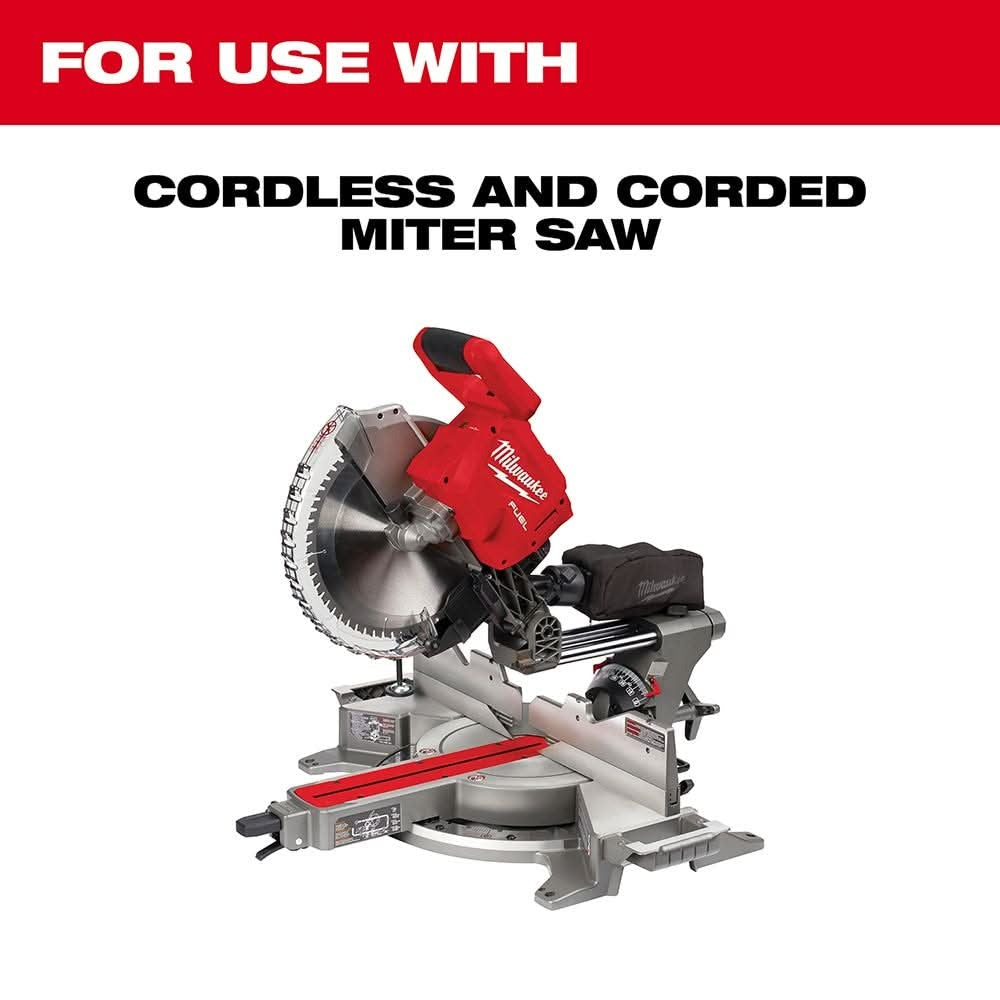 Milwaukee 48-40-1232 12 in. 44-Tooth + 80-Tooth Two-Pack Circular Saw Blade