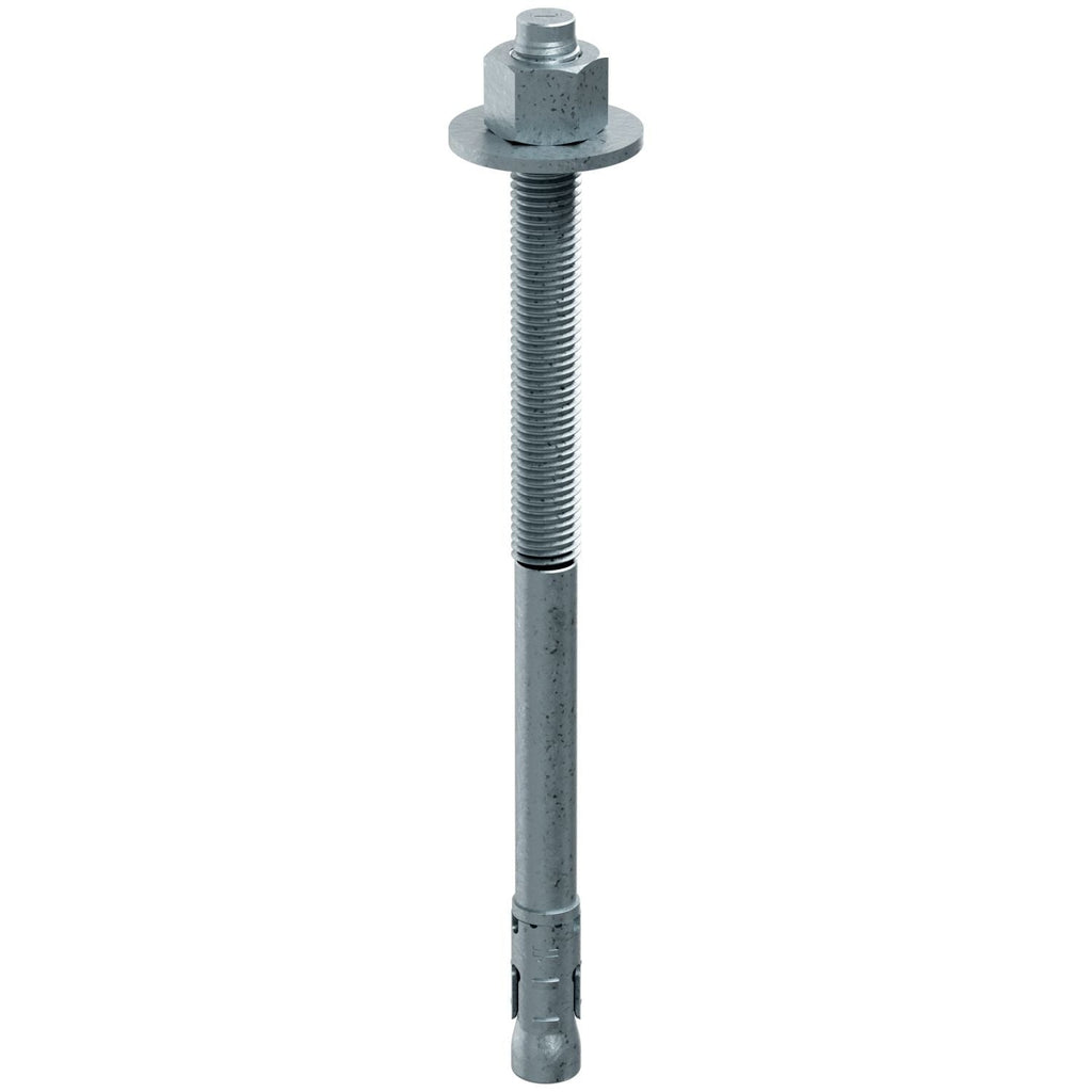 Simpson Strong-Tie STB2-751200MGF4 Strong-Bolt 2, 3/4-in. x 12-in. Mechanically Galvanized Wedge Anchor, Fully Assembled, 4-Pack