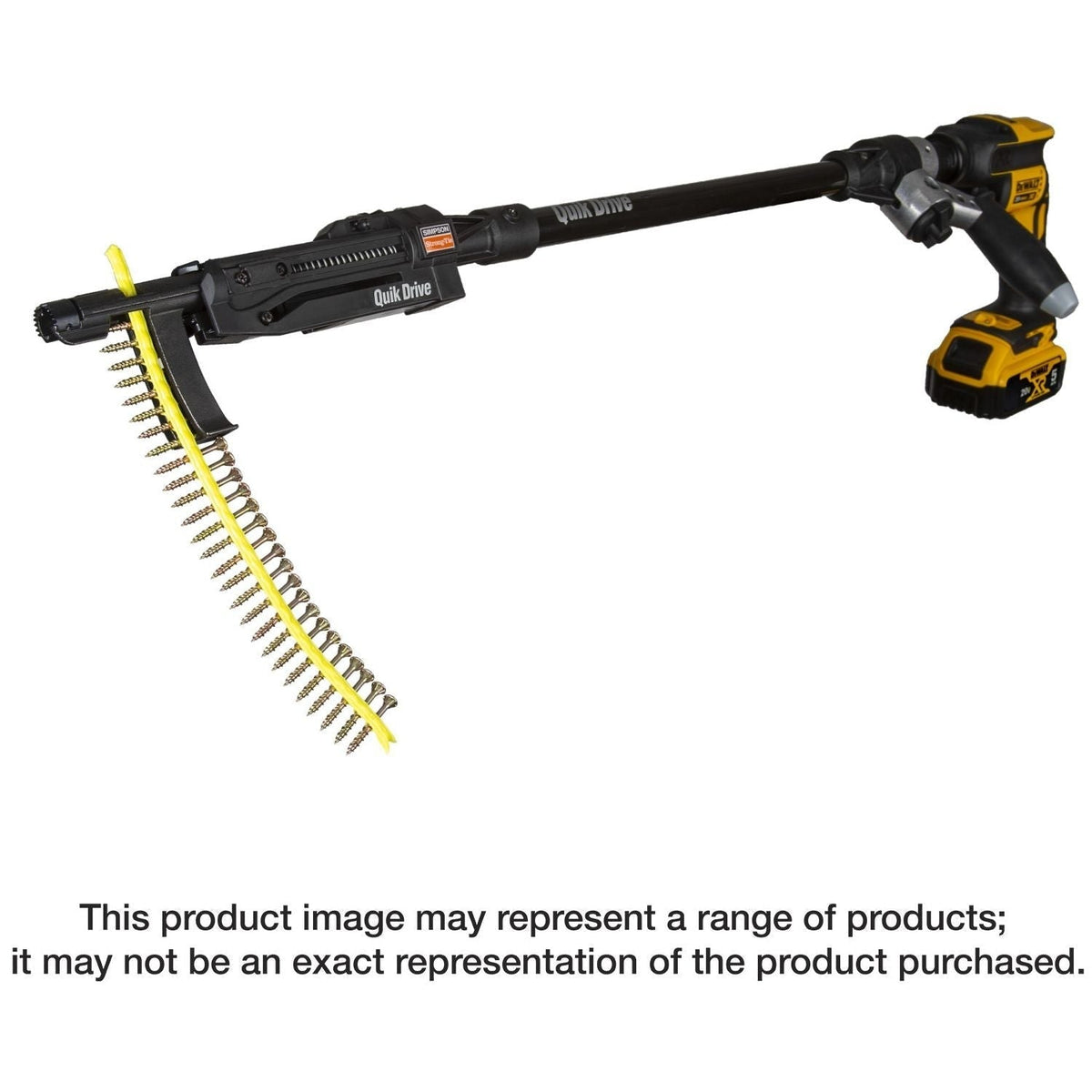 Simpson Strong-Tie PRO250G2DC2K Quik Drive Cordless PRO250G2 Subfloor System w/ DeWalt 2000 RPM Screwdriver Motor