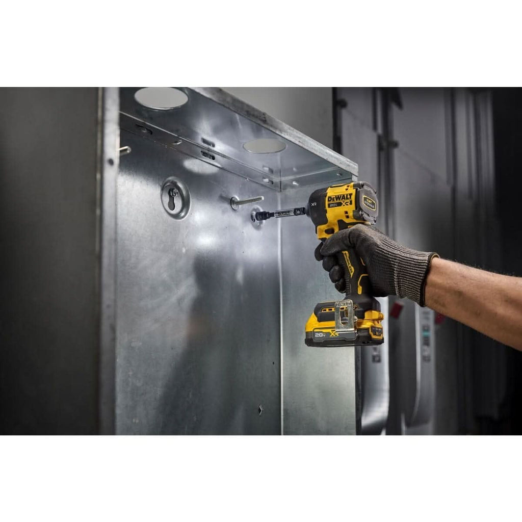DeWalt DCF870B 20V MAX XR Brushless 1/4-in. Quiet Hydraulic Impact Driver 3.5Ah POWERSTACK Kit