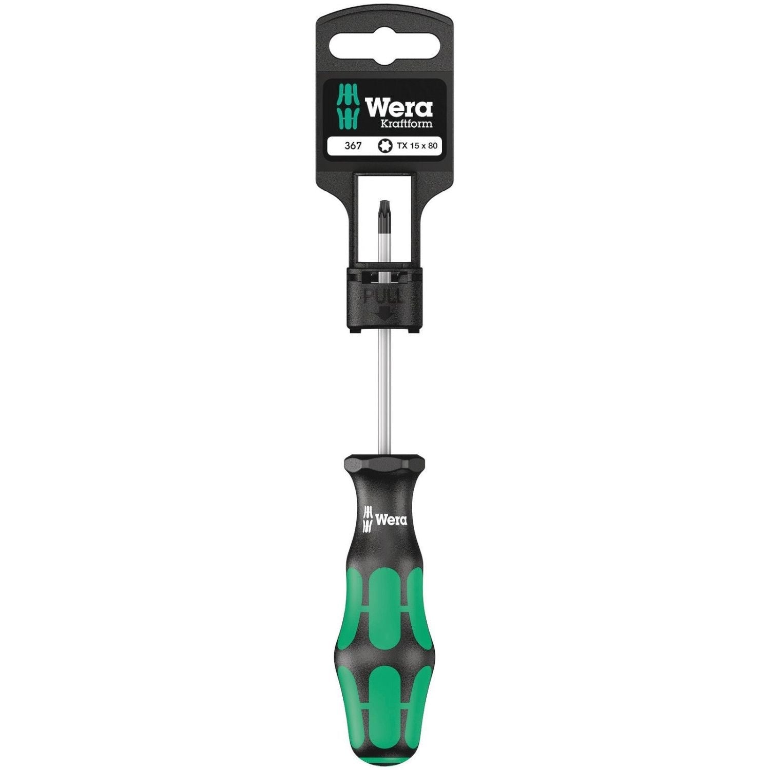 Wera 367 SB Screwdriver For Torx Screws, Torx 15x80-mm.