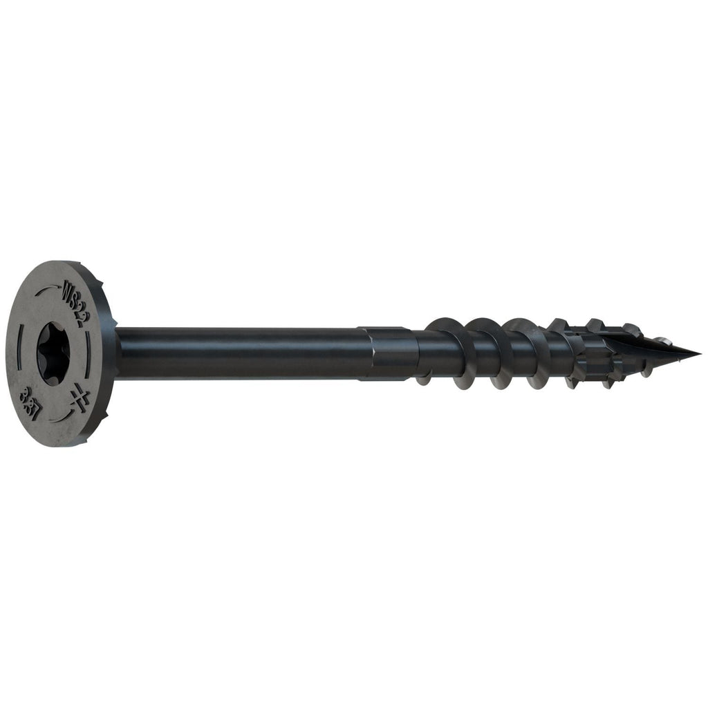 Simpson Strong-Tie SDW22338 Strong-Drive SDW EWP-PLY Screw, .220-in. x 3-3/8-in. T40 6-Lobe, E-coat, 900-Pack