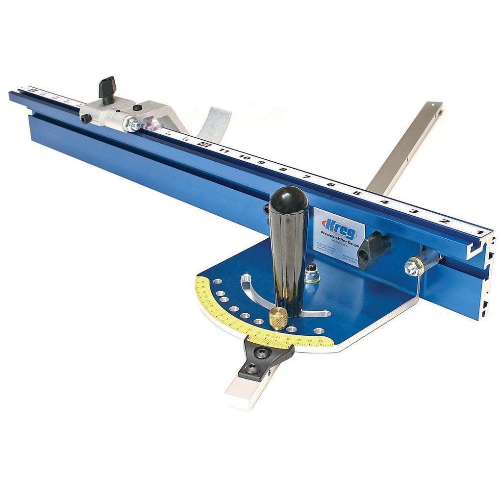 Kreg Precision Miter Gauge System with 24-in. Fence and Bar for Table Saws (KMS7102)