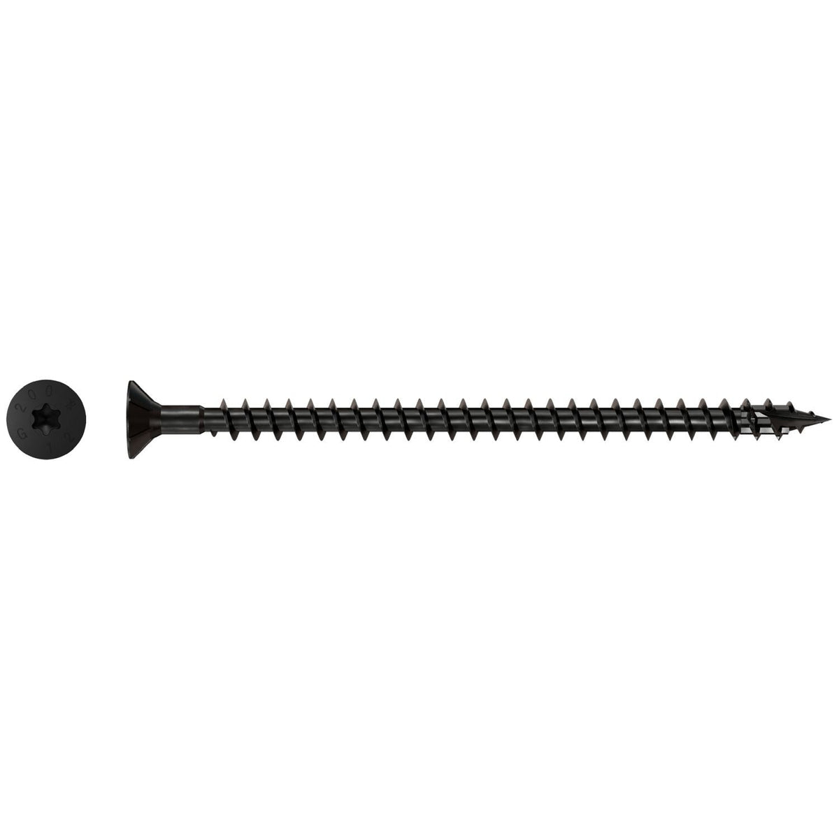Simpson Strong-Tie SDCF12X200 Strong-Drive SDCF TIMBER-CF Screw, 0.470-in. x 7-7/8-in. T50, E-Coat, 200-Pack