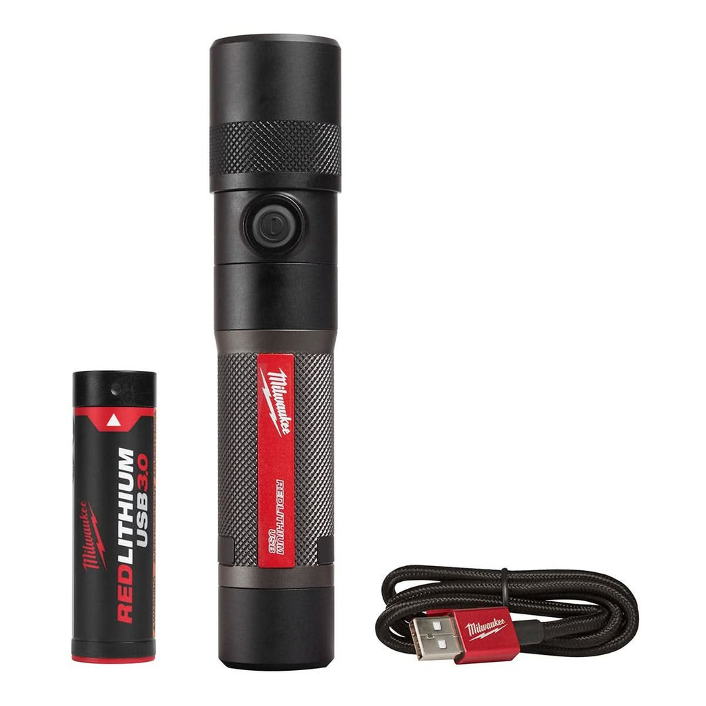 Milwaukee REDLITHIUM USB 1,100-Lumen Flashlight and Portable Power Source Kit