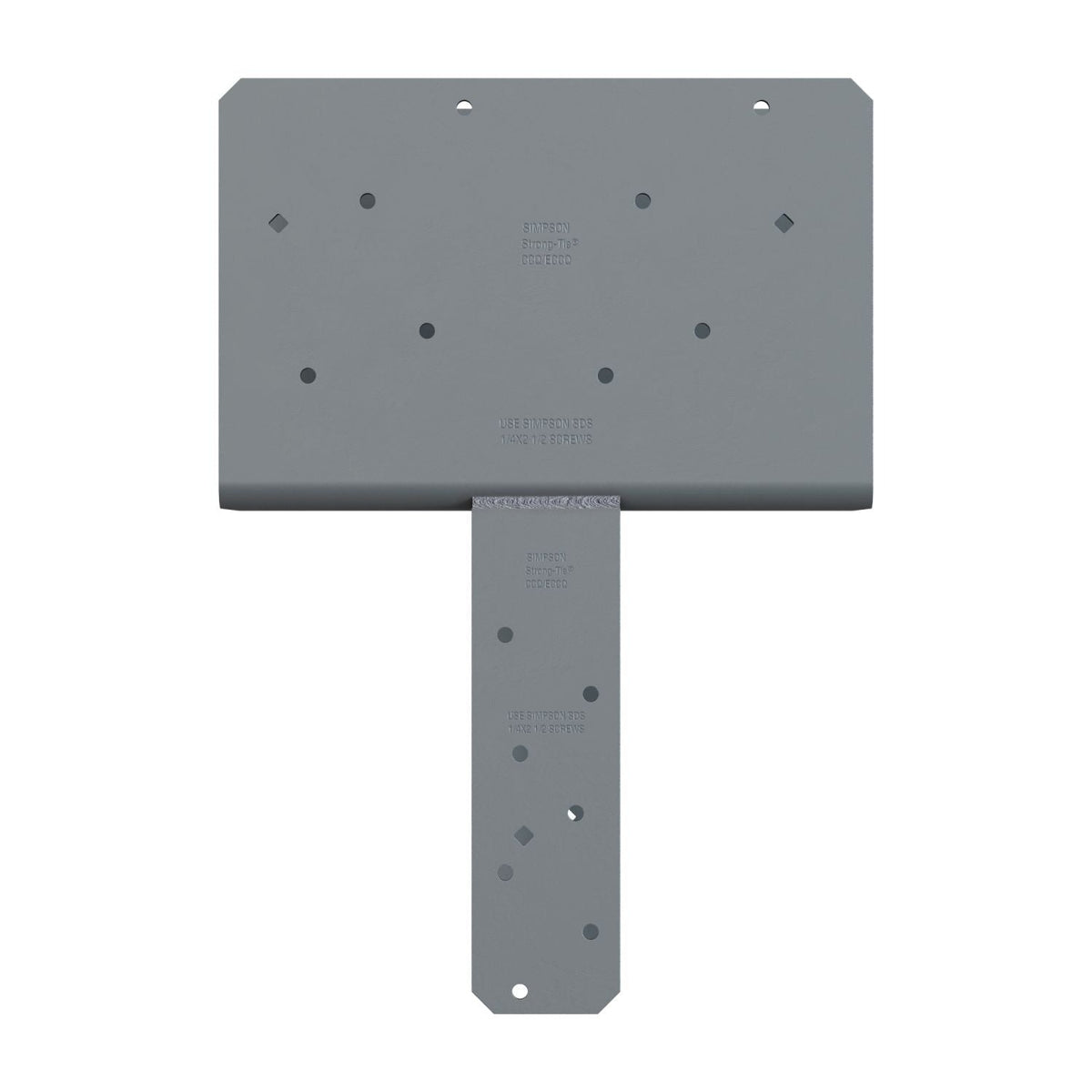 Simpson Strong-Tie CCQ66SDS2.5ROT CCQ Rotated-Strap Column Cap for 6x Beam, 6x Post with Strong-Drive SDS Screws