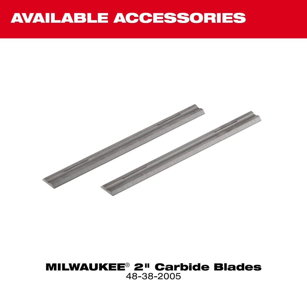 Milwaukee M12 Brushless 2-inch Planer with 4.0Ah Extended Capacity Battery