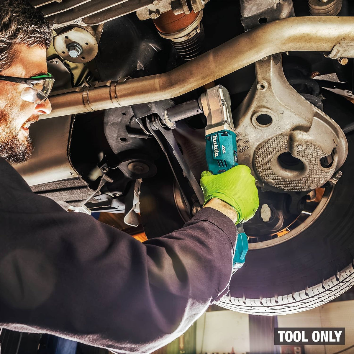 Makita XLT05Z 18V LXT Brushless High Torque 1/2-in. Angle Impact Wrench w/ Detent Pin, Tool Only