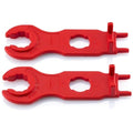 Knipex 2 Pc Assembly Tool Set for MC4 PV Connectors (97 49 66 2 SBA)