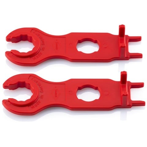 Knipex 2 Pc Assembly Tool Set for MC4 PV Connectors (97 49 66 2 SBA)
