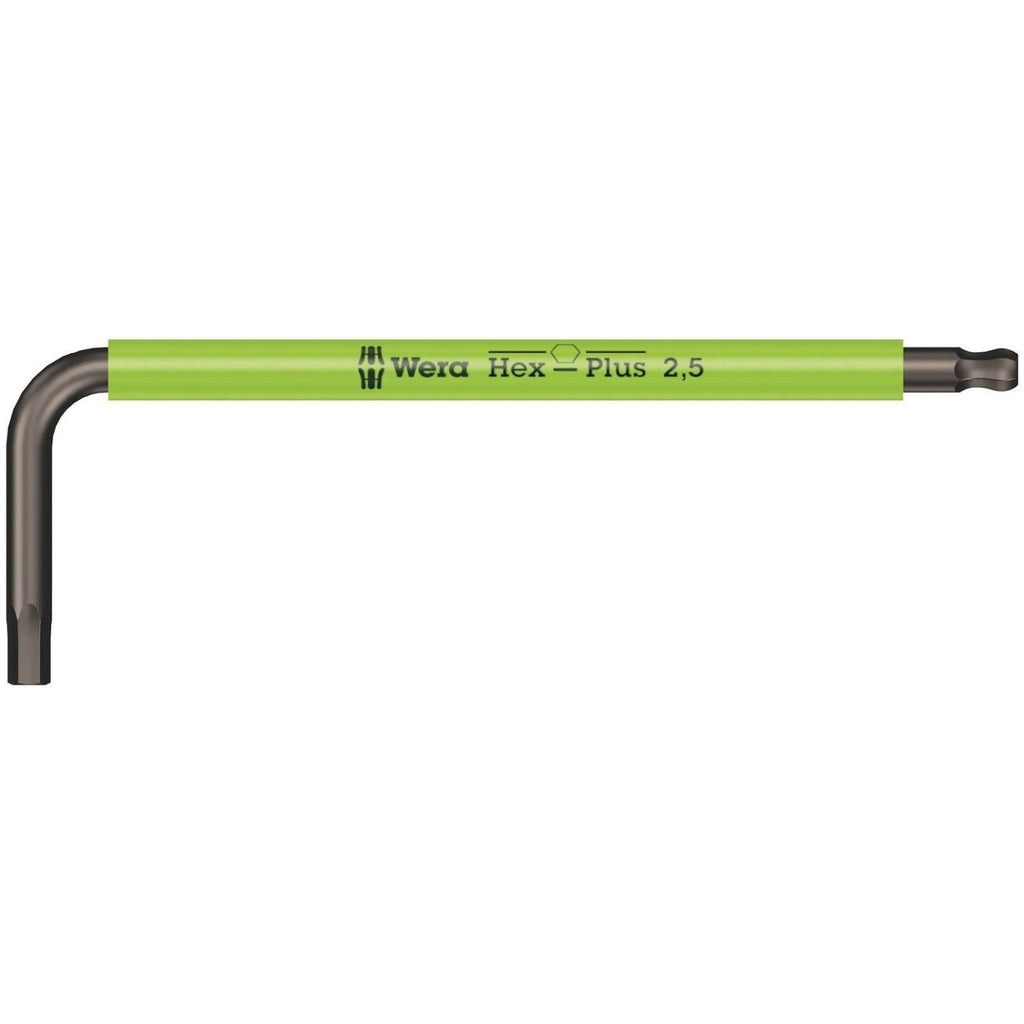 Wera 950 Spks L-Key Multicolour, Metric, 2.5x63-mm.