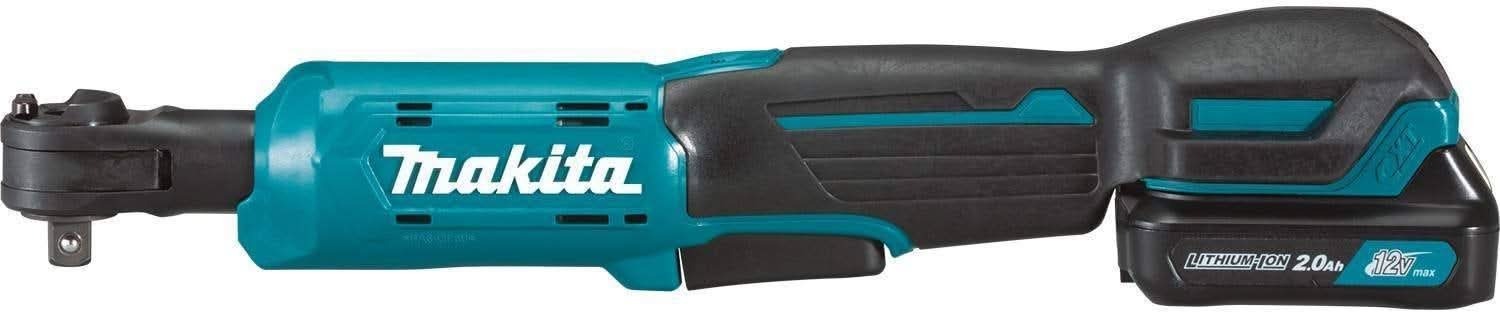 Makita RW01R1 12V max CXT Lithium-Ion Cordless 3/8" / 1/4" Sq. Drive Ratchet Kit (2.0Ah)
