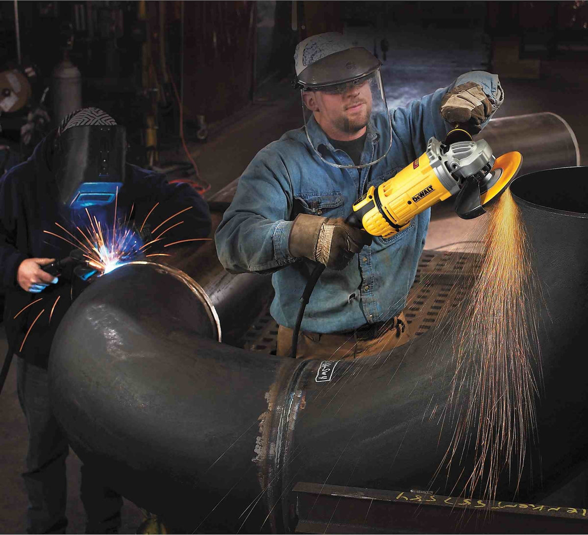 DeWalt DWE4599N Corded 9" 6,500 RPM 4.9 HP Angle Grinder, No-Lk