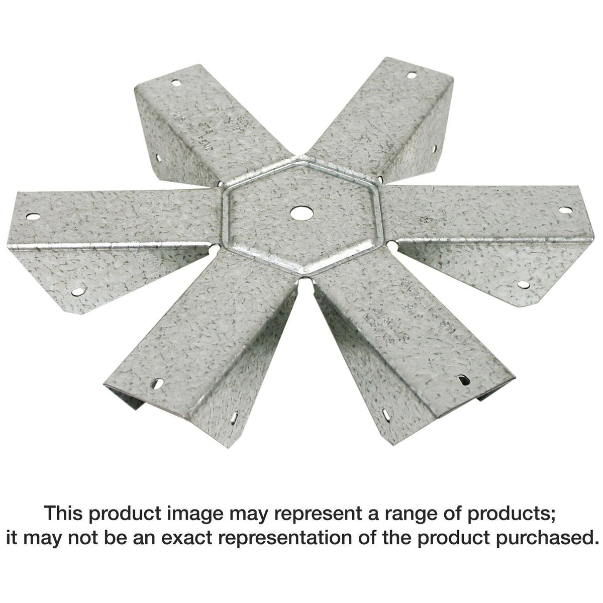 Simpson Strong-Tie GT6Z GT ZMAX Galvanized 18-Gauge Gazebo Tie for 6-2x Rafters, Center